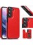Kart ile Samsung Galaxy S22 Artı Çift Manyetik Toka Için Cüzdan Kılıf (Yurt Dışından) 1