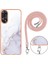 Oppo Oppo 8t 4g Tampon Mermer Crossbody Kordon Askısı Için Kılıf Yumuşak (Yurt Dışından) 5