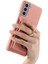 Samsung Galaxy S21 Kart Yuvaları Halka Standı Premium Dokulu Deri (Yurt Dışından) 4