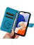 Kredi Kartı Yuvası Kabartmalı Yüksek ile Samsung Galaxy Credit 5g Için Flip Case (Yurt Dışından) 4