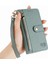 Samsung Galaxy C55 5g Için Flip Case Cüzdan Aşk Deri Kılıf Fermuar (Yurt Dışından) 4