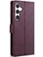 Samsung Galaxy S24 Manyetik Kapatma Anti Kayma Kart Yuvaları Için Flip Case (Yurt Dışından) 3