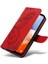 Kredi Kartı Yuvası Kabartmalı Yüksek ile Samsung Galaxy Credit 5g Için Flip Case (Yurt Dışından) 5
