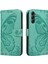 Kredi Kartı Yuvası Kabartmalı Yüksek ile Samsung Galaxy Credit 5g Için Flip Case (Yurt Dışından) 3