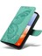 Kredi Kartı Yuvası Kabartmalı Yüksek ile Samsung Galaxy Credit 5g Için Flip Case (Yurt Dışından) 5