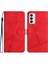 Samsung Galaxy M23 5g Flip Case Için Folio Bilek Kayışı Kart Yuvaları Pu (Yurt Dışından) 1