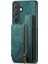 Samsung Galaxy S24 Artı Standı Fonksiyonu Vintage Fermuar Cüzdan Geri (Yurt Dışından) 2