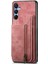 Samsung Galaxy A15 5g Için Kılıf Katlanabilir Arka Kapak Vintage Fermuar Cüzdan (Yurt Dışından) 2