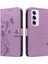 Oppo Hand 12 5g Için Kılıf ve Kart Yuvası El Yüksek ile Kabartmalı Kelebek (Yurt Dışından) 5