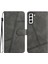 Samsung Galaxy S21 Için Flip Case Kart Yuvaları Tutucu Manyetik Kapak Folio Pu (Yurt Dışından) 1