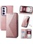 Oppo Oppo 12 Pro 5g Için Flip Case Standı El Kayışı Eşkenar Dörtgen Şekli Günlük Kullanım (Yurt Dışından) 4