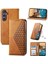 Samsung Galaxy S24 Artı Günlük Kullanım Için Flip Case Eşkenar Dörtgen Şekli El Kayışı (Yurt Dışından) 1
