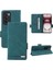Oppo Oppo 12 5g Manyetik Cüzdan Kickstand Kart Tutucu ile Flip Case (Yurt Dışından) 2