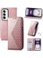 Oppo Oppo 12 5g Günlük Kullanım Için Flip Case Standı Cüzdan Eşkenar Dörtgen Şekli El (Yurt Dışından) 4