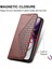 Oppo Oppo 12 5g Günlük Kullanım Için Flip Case Standı Cüzdan Eşkenar Dörtgen Şekli El (Yurt Dışından) 3