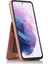 Kredi Kartı Toka ile Samsung Galaxy S21 Premium Deri ile Uyumlu (Yurt Dışından) 4