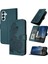 Samsung Galaxy M15 Flip Folio Kitap Için Flip Case Kart Yuvası Standı ile Pu (Yurt Dışından) 1