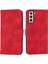 Samsung Galaxy S21 Fe Için Filp Durumda 5g Kickstand Pu Deri Kayış Anti (Yurt Dışından) 1