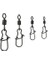 Effzett D-Lock Snap Swivel 10 Adet M 21 kg 1