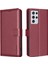 Samsung Galaxy S21 Ultra Pu Deri Manyetik Kart Tutucu Için Flip Case (Yurt Dışından) 1