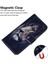 Samsung Galaxy S24 Artı Kart Yuvaları Için Flip Case Manyetik Kapatma Boyalı (Yurt Dışından) 3