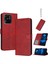 Kart Yuvası ile Toka ile Xiaomi Redmi 10C Pu Deri Için Flip Case (Yurt Dışından) 1