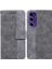 Samsung Galaxy S24 Fe Cüzdan Kapak Için Flip Case Geometrik Kabartmalı Pu (Yurt Dışından) 1