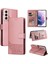 Samsung Galaxy S22 Artı Premium Deri Üç Kart Yuvaları Için Flip Case (Yurt Dışından) 1