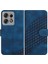 Motorola Kenar 50 Pro Için Flip Case Geometrik Desen Pu Deri Kapak Çevirin (Yurt Dışından) 1