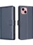 IPhone 15 Için Flip Case Manyetik Cüzdan Rfıd Engelleme Kart Tutucu Pu (Yurt Dışından) 5