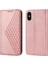 IPhone Xs Max Günlük Kullanım Için Flip Case Standı Eşkenar Dörtgen Şekli Cüzdan El Kayışı (Yurt Dışından) 2