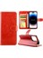 IPhone 14 Için Flip Case Pro Kickstand Kart Tutucu Pu Deri Manyetik (Yurt Dışından) 5