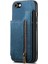 IPhone 7/8 Için Kılıf Vintage Fermuar Cüzdan Standı Fonksiyonu Katlanabilir Geri (Yurt Dışından) 5