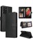 Samsung Galaxy S21 Ultra Premium Deri Kickstand Üç Için Flip Case (Yurt Dışından) 1