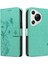 Huawei Pura 70 Kabartmalı Kelebek Yüksek Kaliteli Deri ve Kart (Yurt Dışından) 5