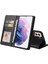 Samsung Galaxy S21 Artı Kickstand Premium Deri Üç Için Flip Case (Yurt Dışından) 1
