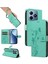 Realme C61 Kabartmalı Kelebek ve Kart Yuvası Cüzdan Telefon Kılıfı (Yurt Dışından) 1