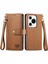 Huawei Pura 70 Için Flip Case Aşk Deri Kılıf Cüzdan Fermuar Darbeye (Yurt Dışından) 1