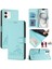 IPhone 12 Mini Kedi Rfıd Cüzdan Kapak Çevirin Kart Yuvası Tutucu (Yurt Dışından) 1