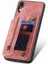 IPhone Xr Için Kılıf Standı Fonksiyonu Katlanabilir Arka Kapak Vintage Fermuar Cüzdan (Yurt Dışından) 2