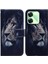 Realme C61 Cüzdan Boyalı Kart Yuvaları Manyetik Kapatma Pu Için Flip Case (Yurt Dışından) 1