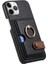 IPhone 11 Için Kılıf Pro Max Kart Yuvaları Premium Dokulu Deri Halka Standı (Yurt Dışından) 5