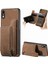 IPhone Xr Için Kılıf Standı Fonksiyonu Katlanabilir Arka Kapak Vintage Fermuar Cüzdan (Yurt Dışından) 1