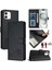 IPhone 12 Mini Kedi Rfıd Cüzdan Kapak Çevirin Kart Yuvası Tutucu (Yurt Dışından) 1