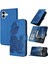 IPhone 16 Için Flip Case Artı Kickstand Koruyucu Flip Folio Kitap Pu ile (Yurt Dışından) 1