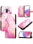 Samsung Galaxy A6 2018 Kickstand Cüzdan Pu Deri Mermer Desen (Yurt Dışından) 1