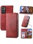 Samsung Galaxy M34 5g Eşkenar Dörtgen Şekli Cüzdan Günlük Kullanım El Için Flip Case (Yurt Dışından) 1