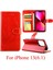 IPhone 13 Için Flip Case Pu Deri Manyetik Kapatma Darbeye Kart Tutucu (Yurt Dışından) 3