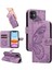 Kredi Kartı Yuvası ile IPhone 12 Mini Yüksek Kaliteli Deri Için Flip Case (Yurt Dışından) 1