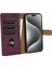 IPhone 15 Pro Için Flip Case Yan Cep Manyetik Kapatma Kart Yuvaları Anti (Yurt Dışından) 5